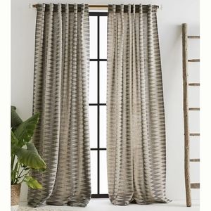 Anthropologie DITA JACQUARD CURTAINS (set)